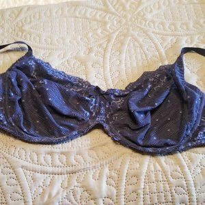 Chantelle 40DD Rive Gauche bra - used but great condition. Navy blue